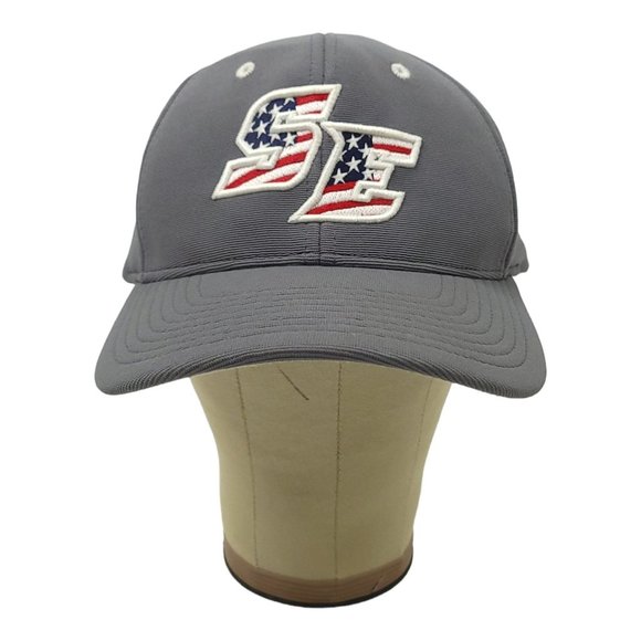 Marucci SE Patch Baseball Fitted L/XL Gray Cap Trucker Flexfit Hat Embroidered - Picture 9 of 13